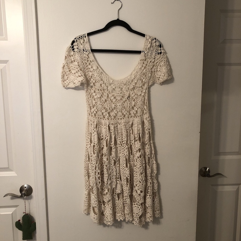 Crochet Anthropologie Summer Dress